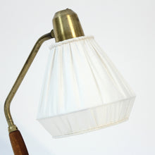Load image into Gallery viewer, ASEA, brass and teak desk / table lamp, 1950s