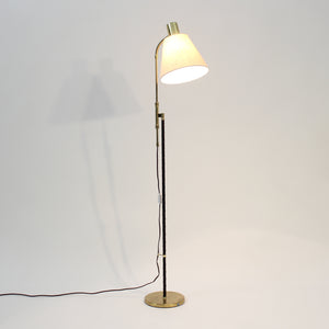 Swedish height adjustable floor lamp by MAE (Möller Armatur Eskilstuna), 1960s