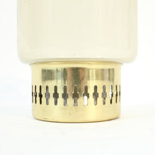 Load image into Gallery viewer, Hans-Agne Jakobsson, model L 95, brass and glass candle holder, 1960s