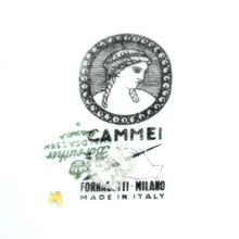 Load image into Gallery viewer, Fornasetti, &quot;Cammei&quot; porcelain plate, mid 20th century