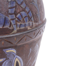 Load image into Gallery viewer, Angelo Ricceri, painted very large terracotta urn / olive jar, early 20th century