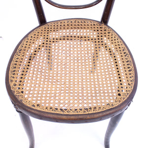 Fischel bentwood café chair, early 20thy century