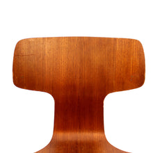 Load image into Gallery viewer, Arne Jacobsen, teak desk chair &quot;T-chair, model 3113, Fritz Hansen, 1963