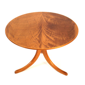 Josef Frank, pyramid Mahogany coffee table, model 1020, Svenskt Tenn, ca 1978