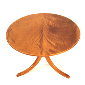 Josef Frank, pyramid Mahogany coffee table, model 1020, Svenskt Tenn, ca 1978