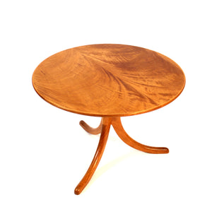 Josef Frank, pyramid Mahogany coffee table, model 1020, Svenskt Tenn, ca 1978