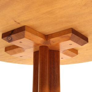 Josef Frank, pyramid Mahogany coffee table, model 1020, Svenskt Tenn, ca 1978