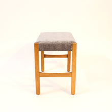 Load image into Gallery viewer, Scandinavian mid-century stool / piano stool in the style of Josef Frank, 1950s