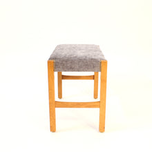 Load image into Gallery viewer, Scandinavian mid-century stool / piano stool in the style of Josef Frank, 1950s