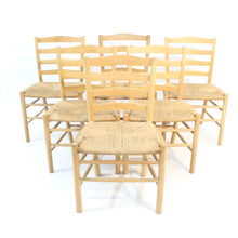Load image into Gallery viewer, Kaare Klint, set of 6 &quot;Kirkestolen&quot; (Church chair) for Fritz Hansen