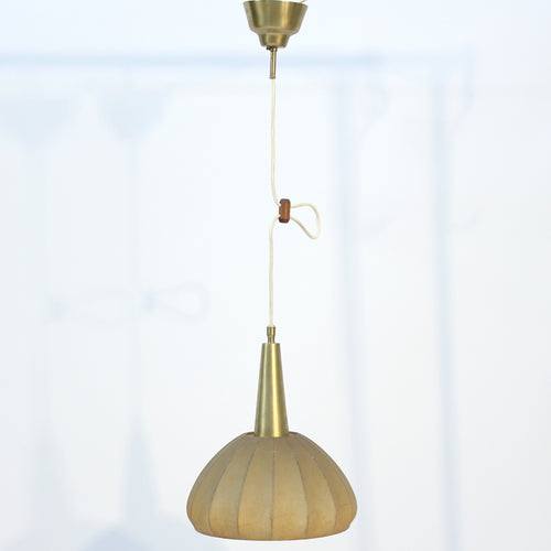 Ceiling pendant, attributed to Hans Bergström, Ateljé Lyktan, 1950s