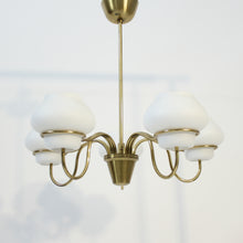 Load image into Gallery viewer, Swedish Modern chandelier attributed to Gunnar Asplund for ASEA, 1950s