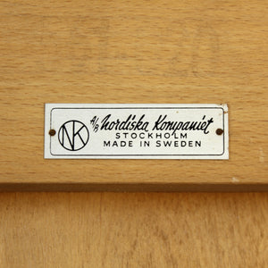 Elias Svedberg, rare Milano chair by Nordiska Kompaniet, 1951