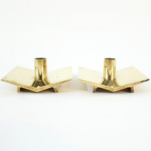 Load image into Gallery viewer, Pierre Forsell, pair of candle holders for Skultuna, model Nr 70, 1960s