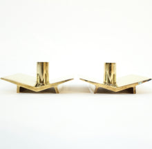 Load image into Gallery viewer, Pierre Forsell, pair of candle holders for Skultuna, model Nr 70, 1960s