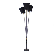 Load image into Gallery viewer, Swedish mid-century floor lamp with 3 lights, 1950s