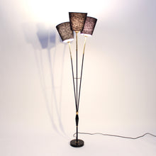 Load image into Gallery viewer, Swedish mid-century floor lamp with 3 lights, 1950s