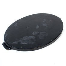 Load image into Gallery viewer, Scandinavian Art Deco pewter and ebonized wood tray, 1930s
