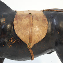 Load image into Gallery viewer, Large size horse model in genuine leather, 1970s