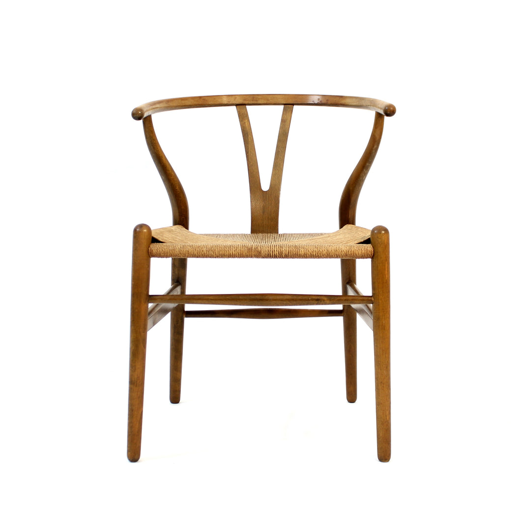 Early Hans J. Wegner, model CH24, Wishbone chair, Carl Hansen & Søn, 1960s