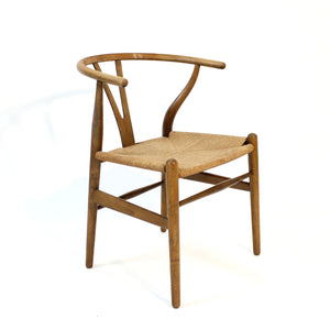 Early Hans J. Wegner, model CH24, Wishbone chair, Carl Hansen & Søn, 1960s