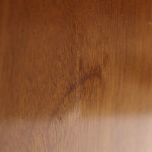 Load image into Gallery viewer, Swedish Modern curved Pyramid Mahogany chest of drawers, ca 1940s
