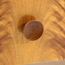 Load image into Gallery viewer, Swedish Modern curved Pyramid Mahogany chest of drawers, ca 1940s