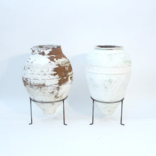Load image into Gallery viewer, Large pair of early 20th Century Mediterranean Olive Jars, ca 1930s
