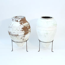 Load image into Gallery viewer, Large pair of early 20th Century Mediterranean Olive Jars, ca 1930s
