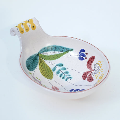 Stig Lindberg, ceramic faience bowl / bucket for Gustavsberg, 1950s