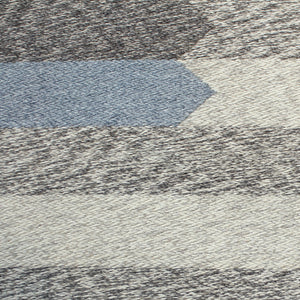 Swedish flat weave Röllakan carpet, 1960s