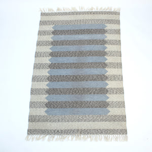 Swedish flat weave Röllakan carpet, 1960s