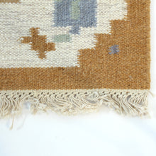 Load image into Gallery viewer, Swedish flat weave Röllakan carpet, 1960s
