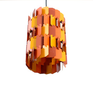 Louis Weisdorf, Facet ceiling lamp for Lyfa, Denmark, 1960s
