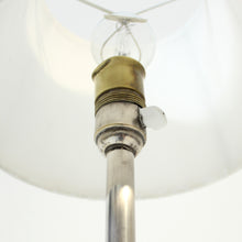 Load image into Gallery viewer, Swedish Modern Art Deco pewter table lamp, ca 1930