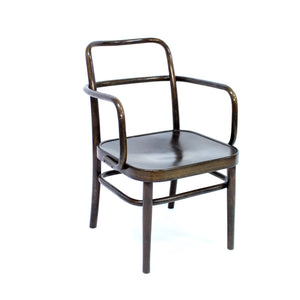 Adolf Schneck, rare A 64 F Bentwood armhair for Thonet, 1929