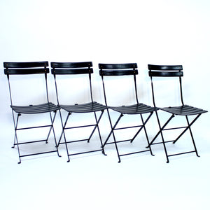 Marco Zanuso, set of 4 Celestina foldable chairs for Zanotta, 1978