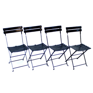 Marco Zanuso, set of 4 Celestina foldable chairs for Zanotta, 1978