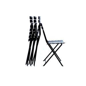 Marco Zanuso, set of 4 Celestina foldable chairs for Zanotta, 1978