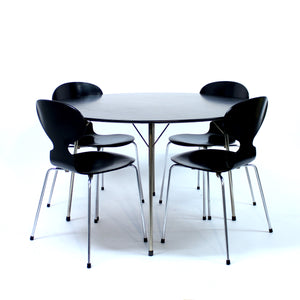 Arne Jacobsen, set of 4 Ant chairs, model, 3100, Fritz Hansen 1969