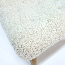 Load image into Gallery viewer, Erik Bertil Karlén, Swedish sheep skin lounge chair for Firma Rumsinteriör, 1940s