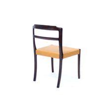 Load image into Gallery viewer, Ole Wanscher, set of 6 Danish leather and Mahogany dining chairs for CADO, 1960s