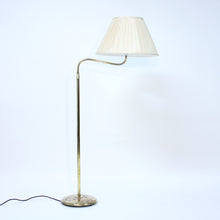 Load image into Gallery viewer, Bertil Brisborg, brass floor lamp model 30620 for Nordiska Kompaniet / NK, 1940s