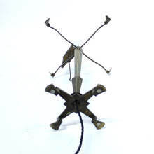 Load image into Gallery viewer, Rare Swedish brass table lamp for CG Hallberg, attributed to Elis Bergh, 1920s