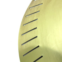 Load image into Gallery viewer, Italian backlit brass mirror by Stilnovo, 1960s