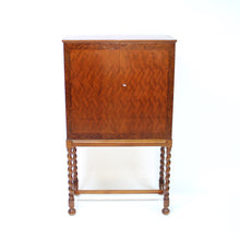 Load image into Gallery viewer, Swedish Modern bar cabinet in Mahogany and root veneer, 1940s