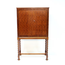 Load image into Gallery viewer, Swedish Modern bar cabinet in Mahogany and root veneer, 1940s