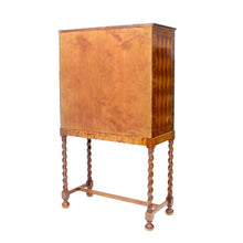 Load image into Gallery viewer, Swedish Modern bar cabinet in Mahogany and root veneer, 1940s