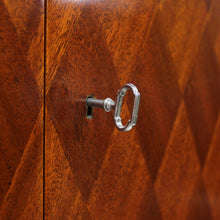 Load image into Gallery viewer, Swedish Modern bar cabinet in Mahogany and root veneer, 1940s