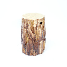 Load image into Gallery viewer, Large, life size Majolica stump / sculpture, attr. Gustavsberg ca 1900